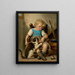 Sleepy unconscious - Léon Jean-Basile Perrault — framed artwork on a wall