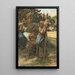 Faneuse oder Fenaison - Léon Augustin Lhermitte — gerahmtes Bild an der Wand