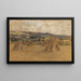 Gerbes in mucchio - Léon Augustin Lhermitte — quadro incorniciato alla parete
