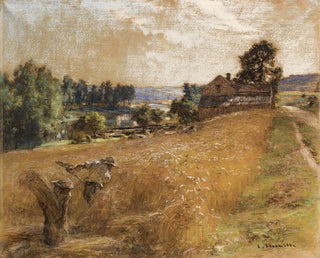 Lon Augustin Lhermitte - La Fenaison.webp