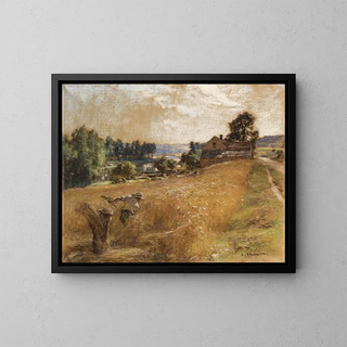 Lon Augustin Lhermitte - La Fenaison.webp