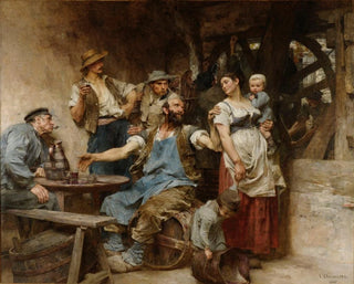 Der Wein - Léon Augustin Lhermitte — Ansicht des Kunstwerks