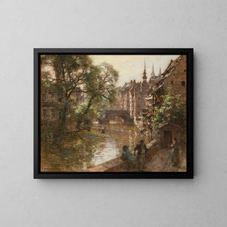 Lon Augustin Lhermitte - Le pont de Nuremberg.webp
