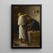 Oriental Hair Salon Painting - Léon Bonnat — framed artwork on a wall