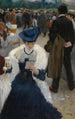 Eine elegante beim Pferderennen - Léon Carré — Ansicht des Kunstwerks