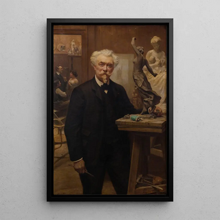 Lon Eugne Maxime Faivre - Latelier du sculpteur Henri Allouard.webp