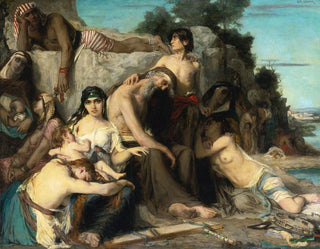 Lon Franois Comerre - The Captivity Of The Jews In Babylon.webp