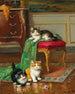 Les petits chéris - Léon Huber — vista dell’opera