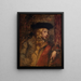 Portrait - Léon Lucien Goupil — gerahmtes Bild an der Wand
