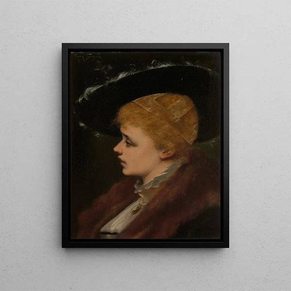 Lon Lucien Goupil - Portrait of a Woman.webp