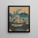 Vista sul porto - Léon Spilliaert — quadro incorniciato alla parete