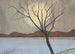 Landschaft mit Baum im Vordergrund - Léon Spilliaert — Ansicht des Kunstwerks