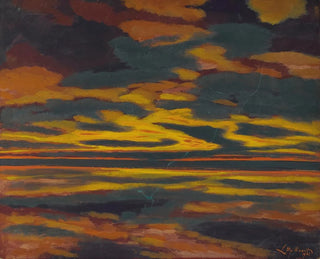 Lon Spilliaert - Leclair Vert Sur La Mer.webp