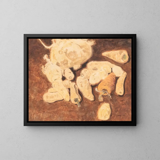 Lon Spilliaert - Nature morte aux navets et carottes.webp