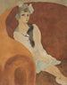Puppe in einem Sessel - Léon Spilliaert — Ansicht des Kunstwerks