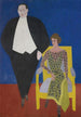 Ritratto di Gustave e Norine Van Hecke - Léon Spilliaert — vista dell’opera