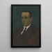 Portrait d'Henri Vandeputte - Léon Spilliaert — quadro incorniciato alla parete