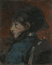 Portrait einer jungen Frau - Léon Tanzi — Ansicht des Kunstwerks