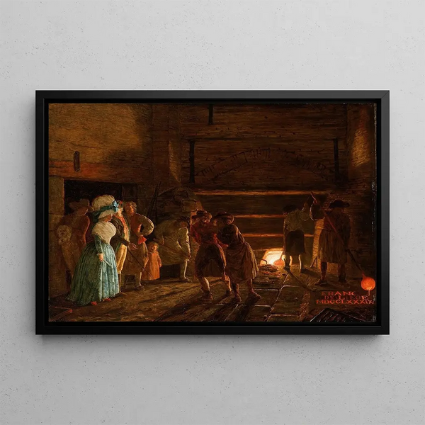 Lonard Defrance - Interior of a Foundry.webp