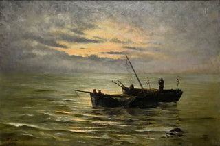 LonieMarie Hcart - Le dpart pour la pche BercksurMer.webp