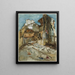 L'Hôtel des Singes à Saint - Cloud - Léopold Flameng — quadro incorniciato alla parete