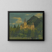 Château de Fischhorn vicino a Zell am See - Lorenz Duregger — quadro incorniciato alla parete