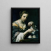 Sainte Agathe - Lorenzo Lippi — gerahmtes Bild an der Wand