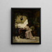 Sogno in un interno cinese - Louis-Auguste-Georges Loustaunau — quadro incorniciato alla parete