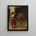 Besuch bei Artis - Louis-Charles Bombled — gerahmtes Bild an der Wand