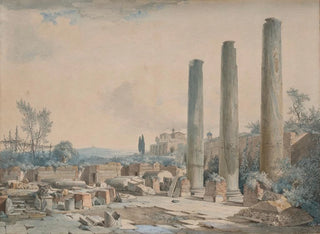 LouisFranois Cassas - Les ruines du temple de Jupiter  Pouzzoles.webp