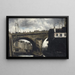 Le Pont et la Pompe Notre-Dame - Louis-Godefroy Jadin — gerahmtes Bild an der Wand