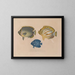 Reise um die Welt - Louis-Isidore Duperrey — gerahmtes Bild an der Wand