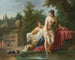 David e Betsabea - Louis-Jean-François Lagrenée — vista dell’opera