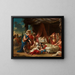 Tod der Frau von Darius - Louis-Jean-François Lagrenée — gerahmtes Bild an der Wand