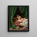 Mars und Venus, Allegorie des Friedens - Louis-Jean-François Lagrenée — gerahmtes Bild an der Wand