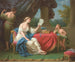 Penelope che legge una lettera di Ulisse - Louis-Jean-François Lagrenée — vista dell’opera