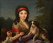 Ritratto di Alexandrine Julie Vaudoyer, figlia del pittore e moglie dell'architetto Antoine Laurent Vaudoyer - Louis-Jean-François Lagrenée — vista dell’opera