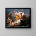 L'Enlèvement de Déjanire par le centauro Nessus - Louis-Jean-François Lagrenée — quadro incorniciato alla parete