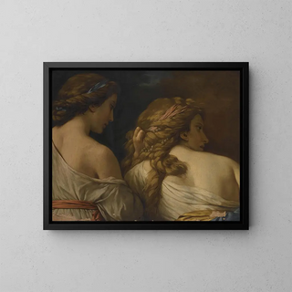 LouisJeanFranois Lagrene - Two Nymphs.webp