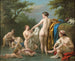 Venere e le ninfe nel bagno - Louis-Jean-François Lagrenée — vista dell’opera