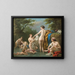 Venere e le ninfe nel bagno - Louis-Jean-François Lagrenée — quadro incorniciato alla parete