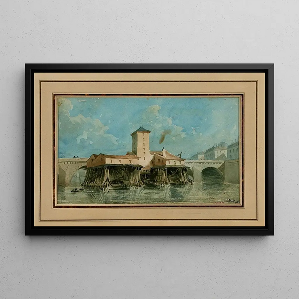LouisMartialThodat Masson - Pompe NotreDame en 1849.webp