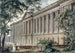 La colonnade del Louvre visto dal giardino dell'hotel del conte d'Angiviller - Louis-Pierre Baltard — vista dell’opera