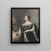 D Madame Pasta in der Rolle der Anna Bolena - Louis-Pierre Henriquel-Dupont — gerahmtes Bild an der Wand