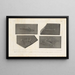 Recherches sur les poissons fossiles Pl252 - Louis Agassiz — framed artwork on a wall