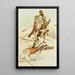 Bruant des arbres Snowflake - Louis Agassiz Fuertes — gerahmtes Bild an der Wand
