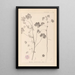 Herbier de la flore française Pl0044 - Louis Antoine Cusin — gerahmtes Bild an der Wand