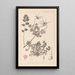 Herbier de la flore française Pl0089 - Louis Antoine Cusin — gerahmtes Bild an der Wand