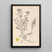 Herbier de la flore française Pl0099 - Louis Antoine Cusin — quadro incorniciato alla parete