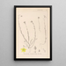 Herbier de la flore française Pl0105 - Louis Antoine Cusin — gerahmtes Bild an der Wand